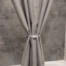 Штора для ванной LEN 200х200 см серая фото 18